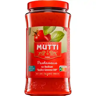 Jumbo Mutti Pastasaus Basilico 400g aanbieding
