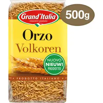 Jumbo Grand'Italia Orzo Volkoren 500 g aanbieding