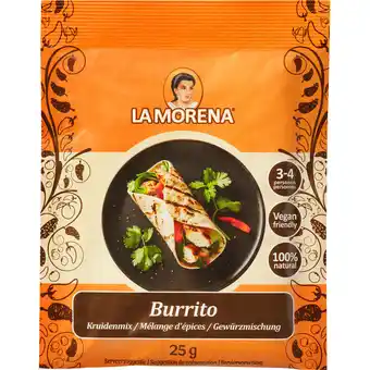 Jumbo La Morena Burrito Kruidenmix 25g aanbieding
