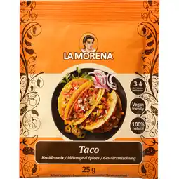 Jumbo La Morena Taco Kruidenmix 25g aanbieding