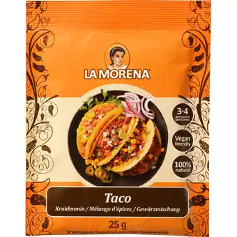 Jumbo La Morena Taco Kruidenmix 25g aanbieding