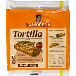 Jumbo La Morena Tortilla Mais 320g aanbieding