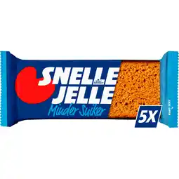 Jumbo Snelle Jelle (te) Krachtige Kruidkoek Minder Suiker 5 Stuks 250 g aanbieding