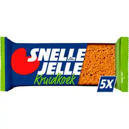 Jumbo Snelle Jelle (Te) Krachtige Kruidkoek 5 Stuks 325 g aanbieding