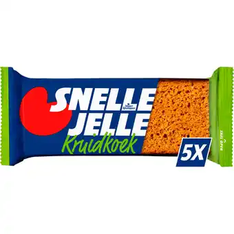 Jumbo Snelle Jelle (Te) Krachtige Kruidkoek 5 Stuks 325 g aanbieding