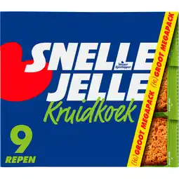 Jumbo Snelle Jelle Krachtige Kruidkoek Groot Megapack 585 g aanbieding