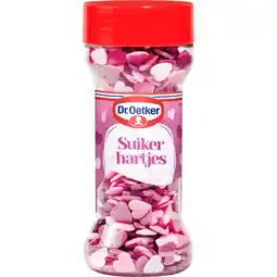Jumbo Dr. Oetker Suikerhartjes Taart Versiering 40 g aanbieding