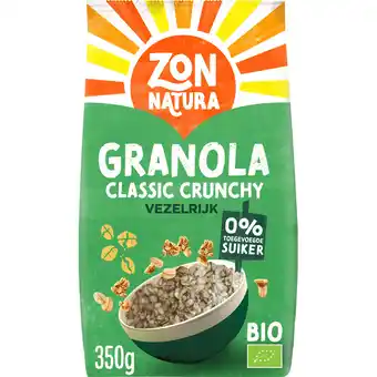 Jumbo Zonnatura Granola Classic Crunchy Bio 350 g aanbieding