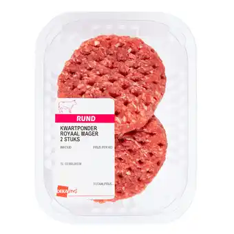 Dekamarkt DekaVers Kwartponder royaal mager 2 stuks aanbieding