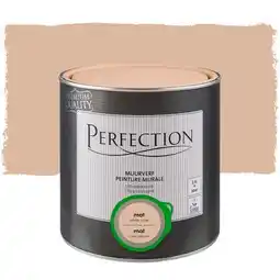 Praxis Perfection Ultradekkend Muurverf - Mat - Perzik Roze - 2,5L aanbieding