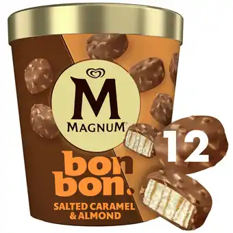 PLUS Magnum Bonbon's Salted Caramel & Almond aanbieding
