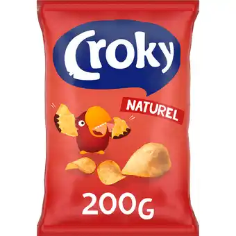 Jumbo Croky Chips Naturel 200g aanbieding
