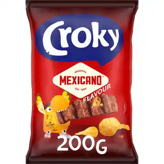 Jumbo Croky Chips Mexicano 200g aanbieding