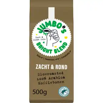 Jumbo Jumbo's Bright Blend Koffiebonen 500 g aanbieding