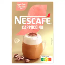 Jumbo Nescafé Cappuccino Koffiedrank 10 x 12,5 g aanbieding