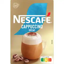 Jumbo Nescafé Cappuccino Decaf 10 x 12,5 g aanbieding