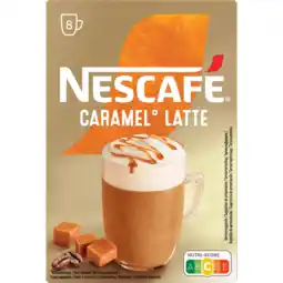 Jumbo Nescafé Karamelsmaak Latte 8 x 17 g aanbieding
