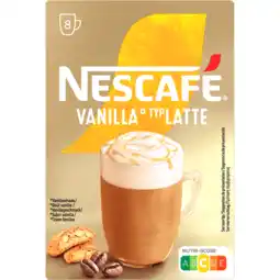 Jumbo Nescafé Vanillesmaak Typ Latte 8 x 17 g aanbieding