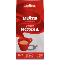 Jumbo Lavazza Qualita Rossa gemalen / filterkoffie 250 g aanbieding