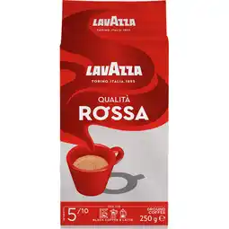 Jumbo Lavazza Qualita Rossa gemalen / filterkoffie 250 g aanbieding