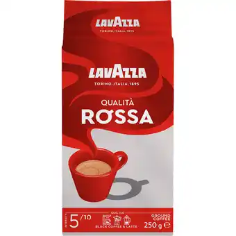 Jumbo Lavazza Qualita Rossa gemalen / filterkoffie 250 g aanbieding