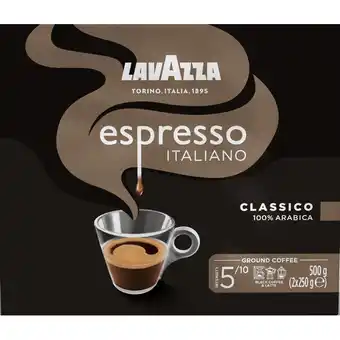 Jumbo Lavazza Espresso Italiano Classico Ground Coffee 500g aanbieding