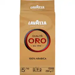 Jumbo Lavazza Qualita Oro gemalen / filterkoffie 250 g aanbieding