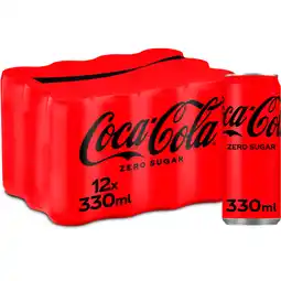 Jumbo Coca-Cola Zero Sugar 12 x 330 ml aanbieding