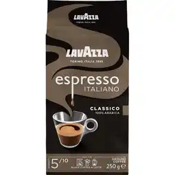 Jumbo Lavazza Espresso Italiano Classico gemalen / filterkoffie 250 g aanbieding
