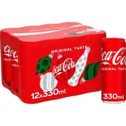 Jumbo Coca-Cola Original Taste 12 x 330 ML aanbieding