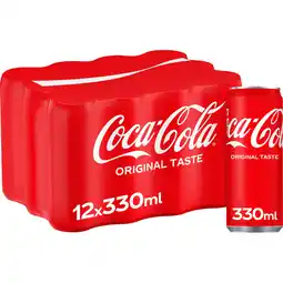 Jumbo Coca-Cola Original Taste 12 x 330 ML aanbieding