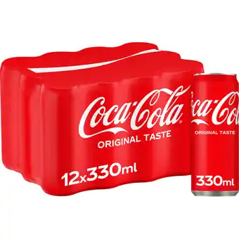 Jumbo Coca-Cola Original Taste 12 x 330 ML aanbieding