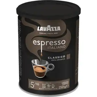 Jumbo Lavazza Espresso Italiano Classico filterkoffie blik 250g aanbieding