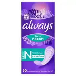 Jumbo Always Daily Fresh Normal 0% Parfum aanbieding