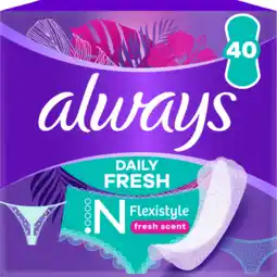 Jumbo Always Daily Fresh Slim Flexistyle Met frisse geur aanbieding