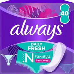 Jumbo Always Daily Fresh Slim Flexistyle Met frisse geur aanbieding
