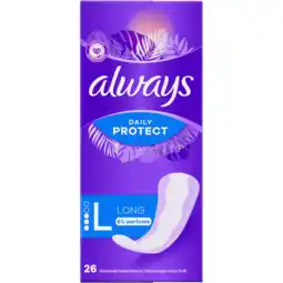 Jumbo Always Daily Protect Long 0% Parfum Inlegkruisjes aanbieding