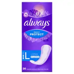 Jumbo Always Daily Protect Long 0% Parfum Inlegkruisjes aanbieding