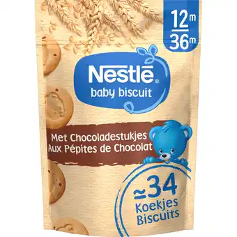 Jumbo Nestlé Baby Biscuit met Chocoladestukjes 12m/36m 150 g aanbieding
