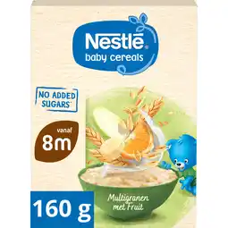 Jumbo Nestle Baby Cereals Multigranen Fruit 8 Maanden 160 g aanbieding
