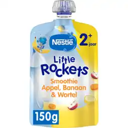 Jumbo NESTLÉ Little Rockets Smoothie Appel Banaan Wortel 150 g aanbieding
