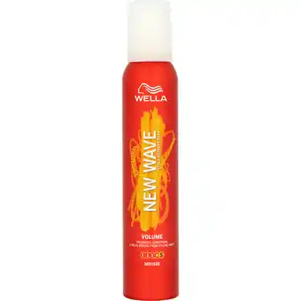 Jumbo Wella New Wave Volume Haarmousse 200 ml aanbieding