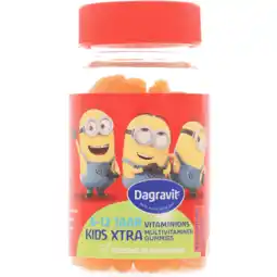 Jumbo Dagravit Kids-Xtra vitaminion 6-12 jaar, 60 stuks aanbieding