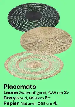 Kwantum Placemats aanbieding