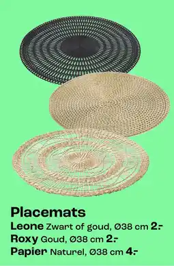 Kwantum Placemats aanbieding