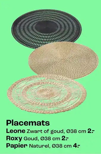 Kwantum Placemats aanbieding