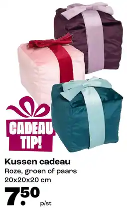 Kwantum Kussen cadeau aanbieding