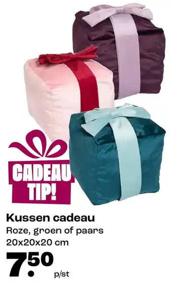 Kwantum Kussen cadeau aanbieding