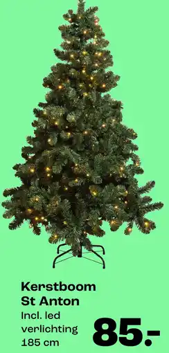 Kwantum Kerstboom St Anton Incl. led verlichting 185 cm aanbieding