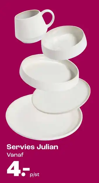 Kwantum Servies Julian aanbieding